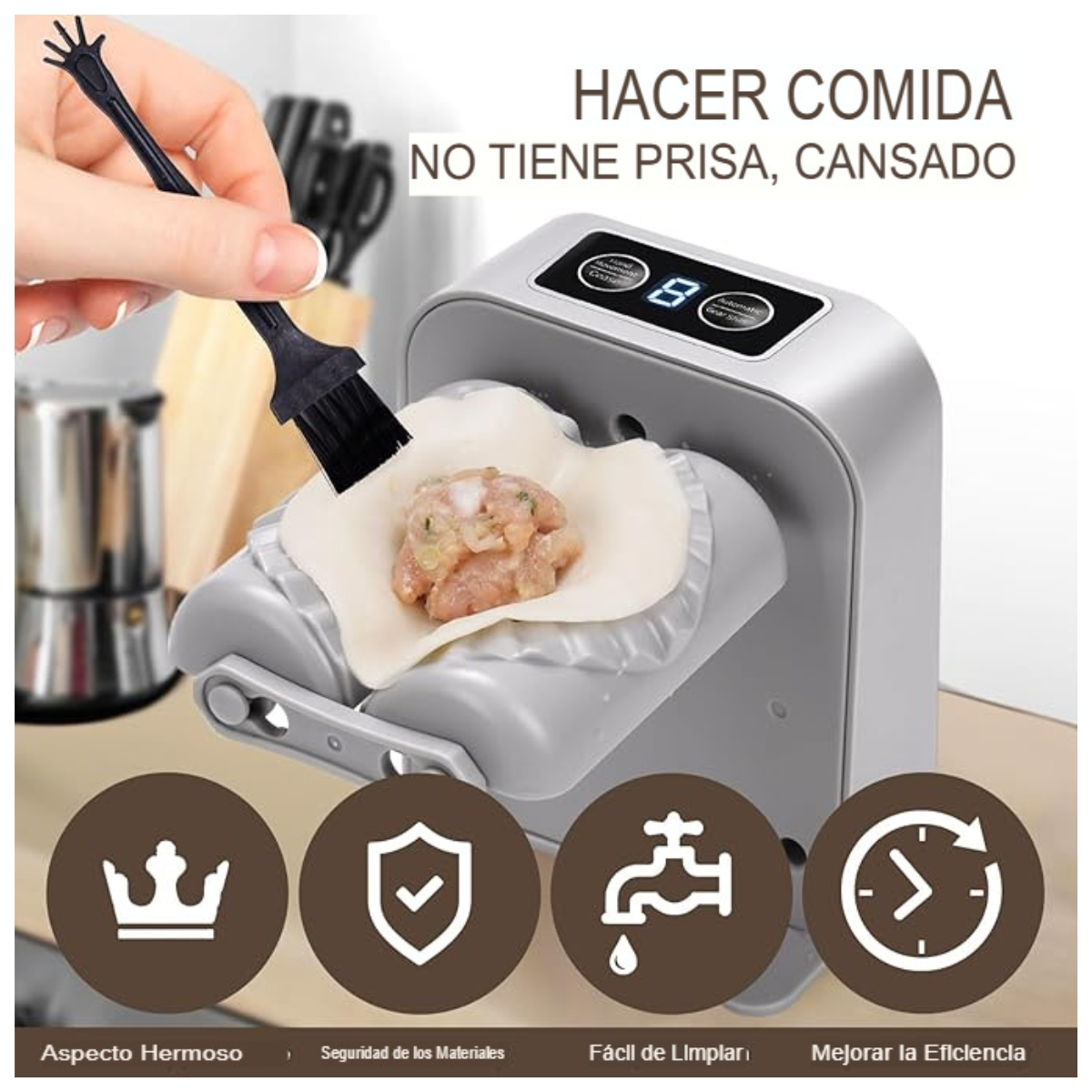 Máquina Eléctrica Fabricadora Empanadas